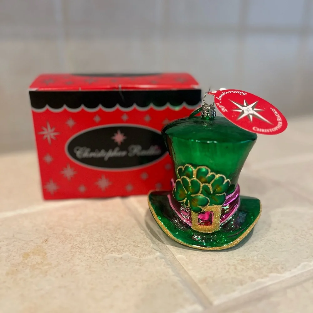 Christopher Radko “Lucky Lid” Ornament